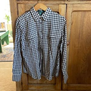 Lauren Ralph Lauren Checked Blouse